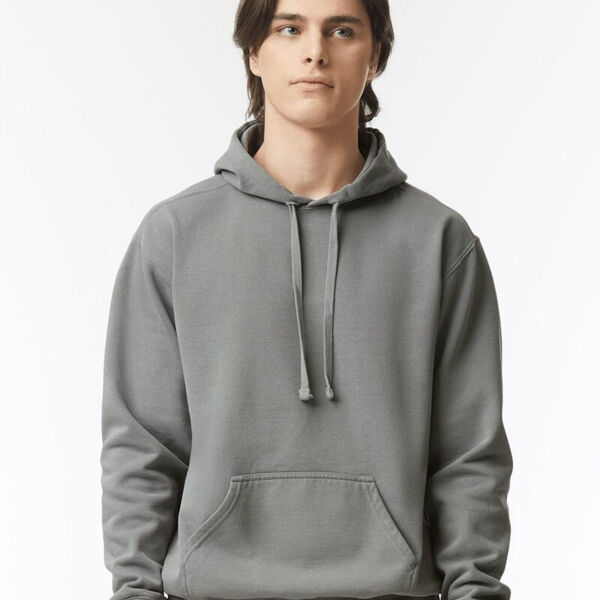 Unisex Garment-Dyed Hooded Sweatshirt Thumbnail