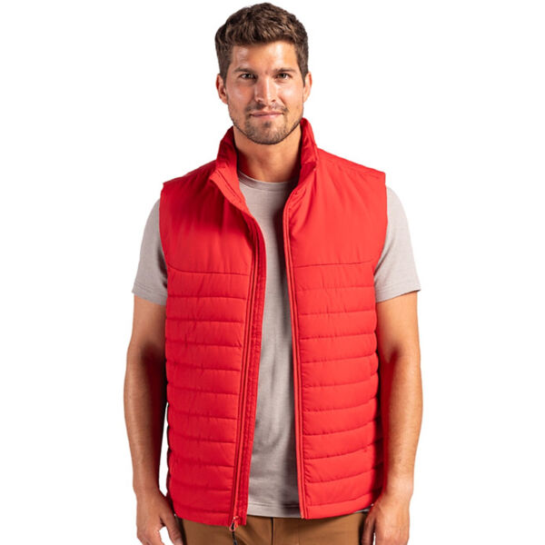 Clique Elevation Eco Full Zip Mens Puffer Vest Thumbnail