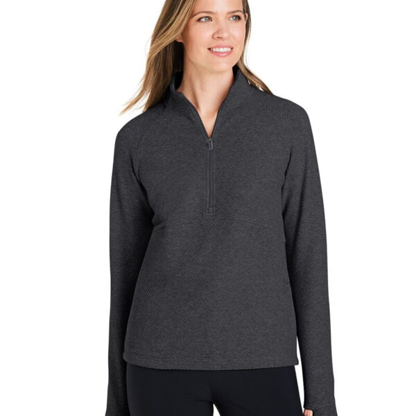 Women's Spirit Textured Quarter-Zip Pullover Thumbnail