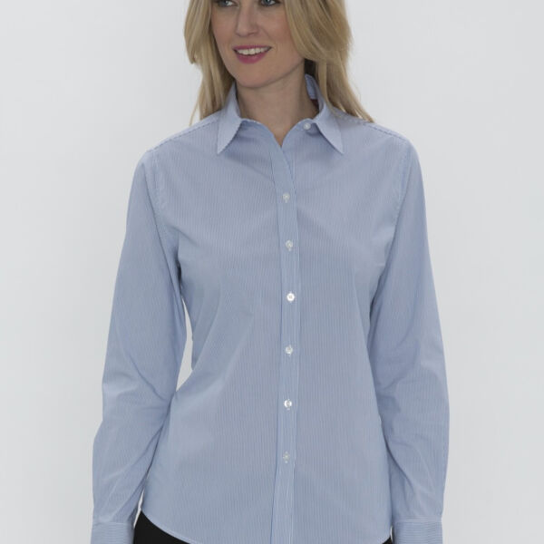 COAL HARBOUR MINI STRIPE WOVEN LADIES' SHIRT Thumbnail
